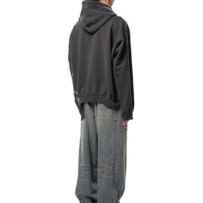 Maison MIHARA YASUHIRO ミハラヤスヒロ キッズステッカー プリントフーディー J16HD731 スウェットパーカー メンズの画像