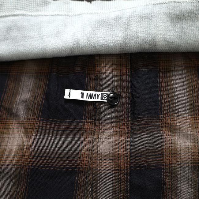 Maison MIHARA YASUHIRO ミハラヤスヒロ トリプル レイヤード フーディー J16HD751 スウェットパーカー 重ね着 メンズの画像