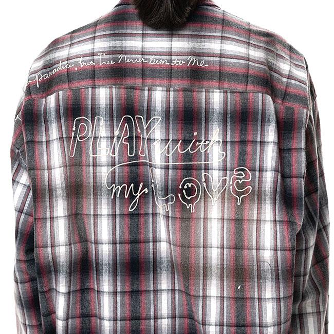 Maison MIHARA YASUHIRO ミハラヤスヒロ ヴィンテージライク チェックシャツ J16SH181 長袖シャツ メンズの画像