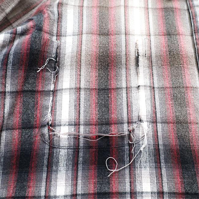 Maison MIHARA YASUHIRO ミハラヤスヒロ ヴィンテージライク チェックシャツ J16SH181 長袖シャツ メンズの画像