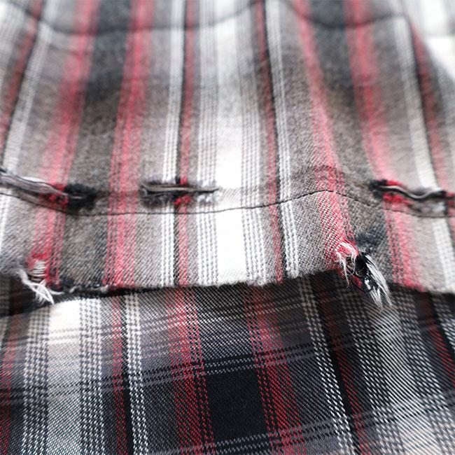 Maison MIHARA YASUHIRO ミハラヤスヒロ ヴィンテージライク チェックシャツ J16SH181 長袖シャツ メンズの画像