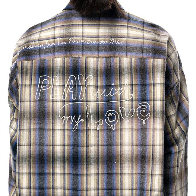Maison MIHARA YASUHIRO ミハラヤスヒロ ヴィンテージライク チェックシャツ J16SH181 長袖シャツ メンズの画像