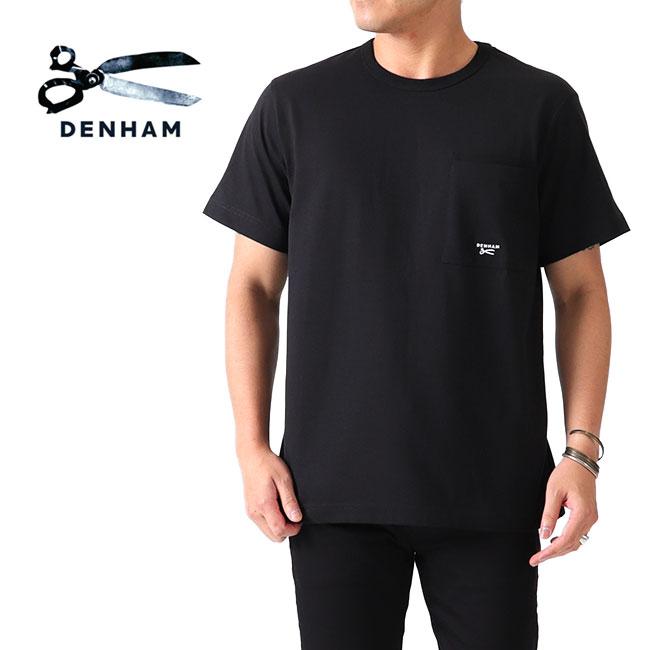 DENHAM デンハム シザーロゴ 刺繍 胸ポケット Tシャツ AMERICANA DENHAM デンハム シザーロゴ 刺繍 胸ポケット Tシャツ AMERICANA