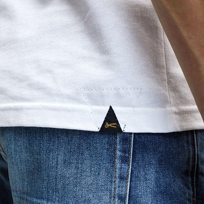 DENHAM デンハム シザーロゴ 刺繍 胸ポケット Tシャツ AMERICANA DENHAM デンハム シザーロゴ 刺繍 胸ポケット Tシャツ AMERICANA