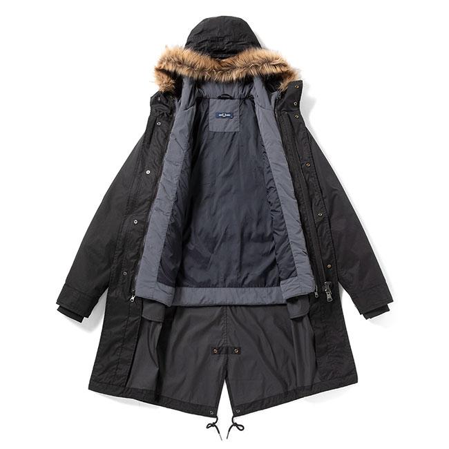 FRED PERRY フレッドペリー ミリタリー ジップインライナー FRED PERRY フレッドペリー ミリタリー ジップインライナー