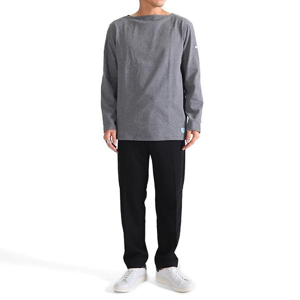 オーシバル コットンロード フレンチバスクシャツ(無地) #B211 ORCIVAL オーシバル コットンロード フレンチバスクシャツ