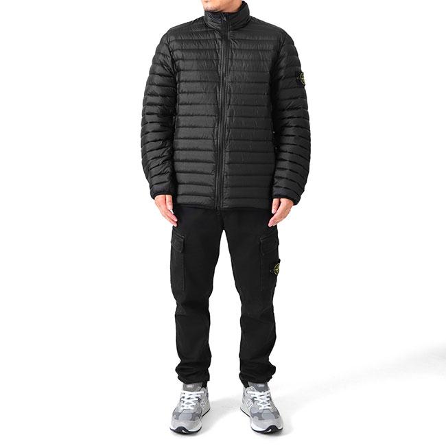 Stone Island ストーンアイランド スタンドカラー キルティング ライト 