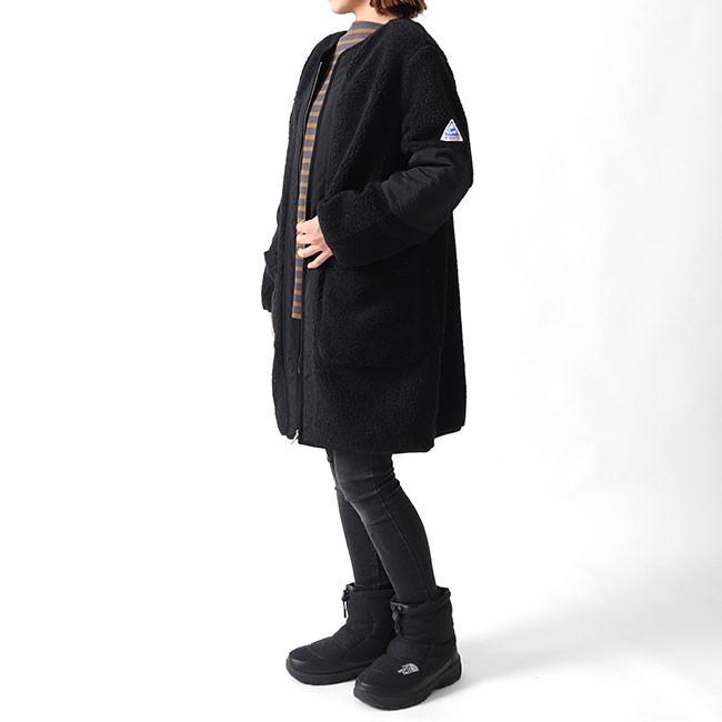 Cape HEIGHTS（ケープハイツ） BETHEL ノーカラー フリースコート