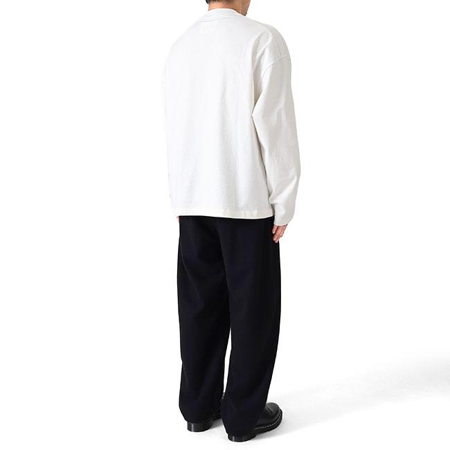 JIL SANDER ジルサンダー ロゴ ロンT J21GC0167 J20243 長袖Tシャツ 白