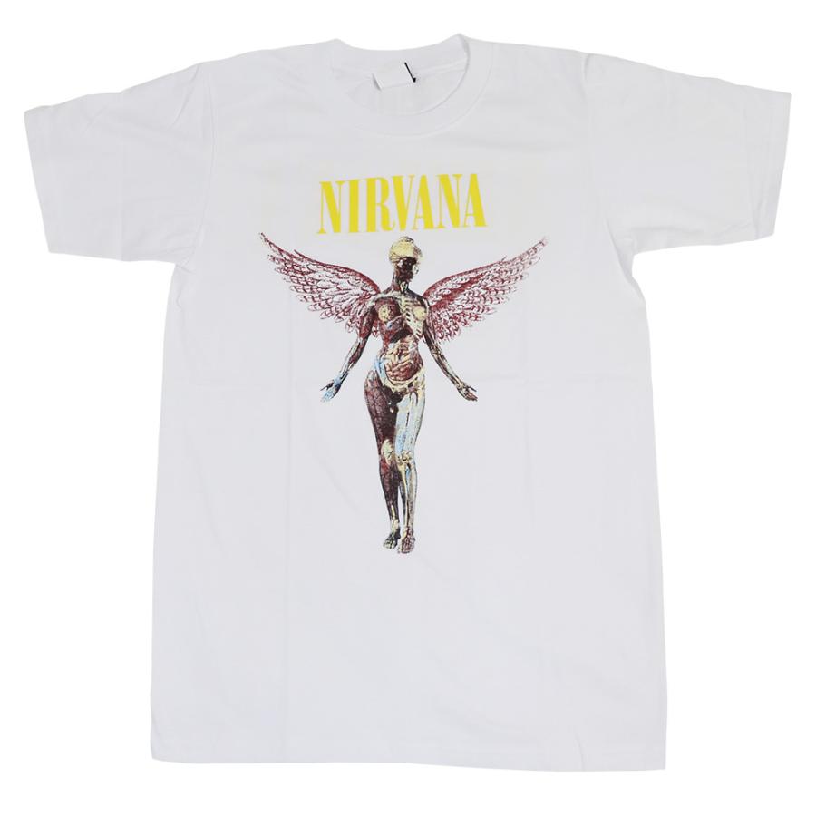Nirvana Tシャツ In Utero ニルバーナ ニルヴァーナ バンドT Nirvana Tシャツ In Utero ニルバーナ ニルヴァーナ バンドT