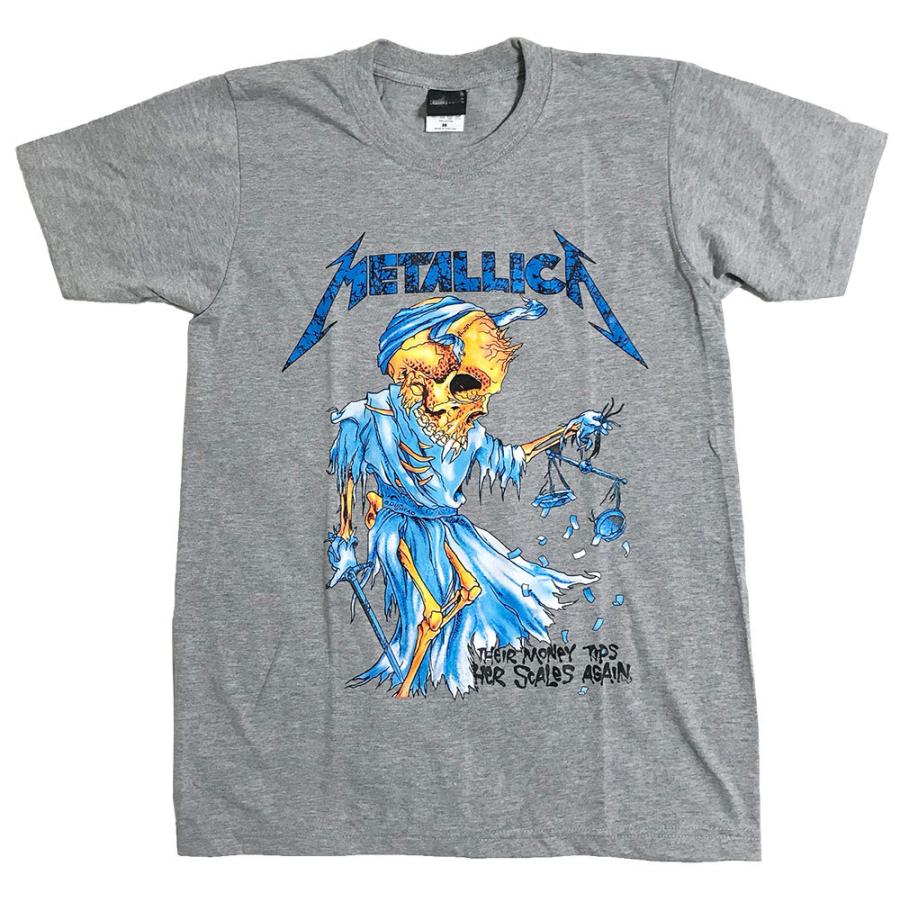 メタリカ Tシャツ Metallica バンドtシャツ ロックtシャツ ROCK BAND T