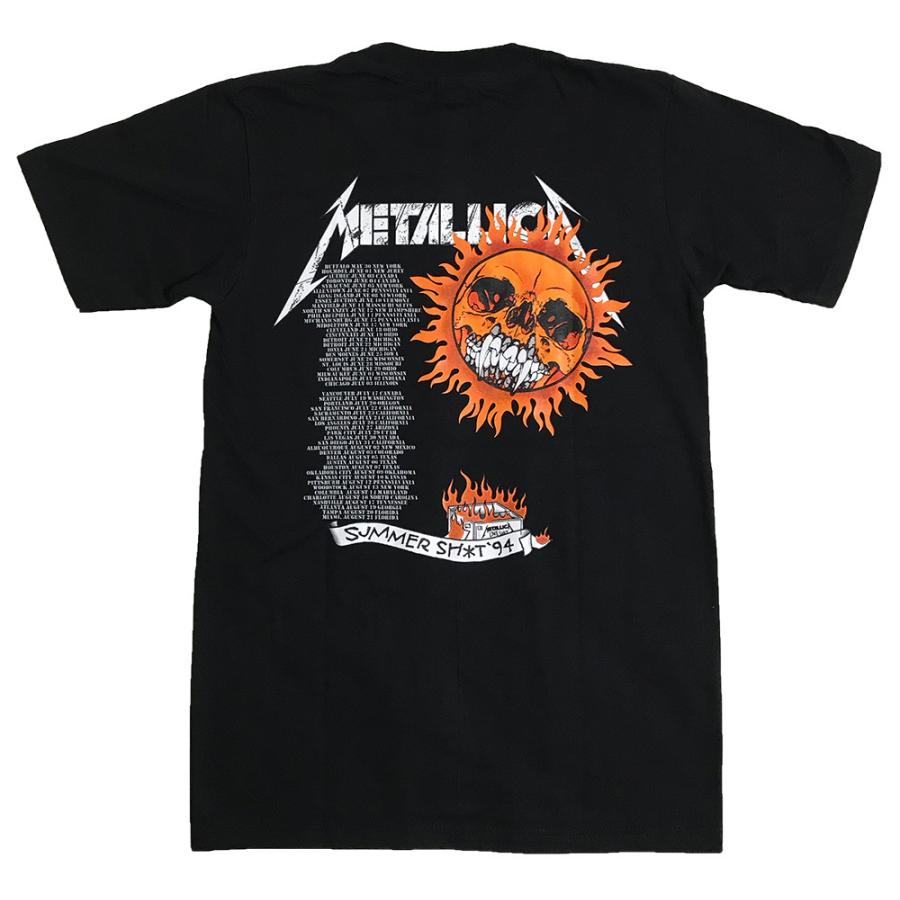 メタリカ Tシャツ Metallica Tシャツ バンドtシャツ ロックtシャツ ROCK BAND T-SHIRTS ヘヴィメタル ヘビメタ メンズ レディース｜golden-t｜04