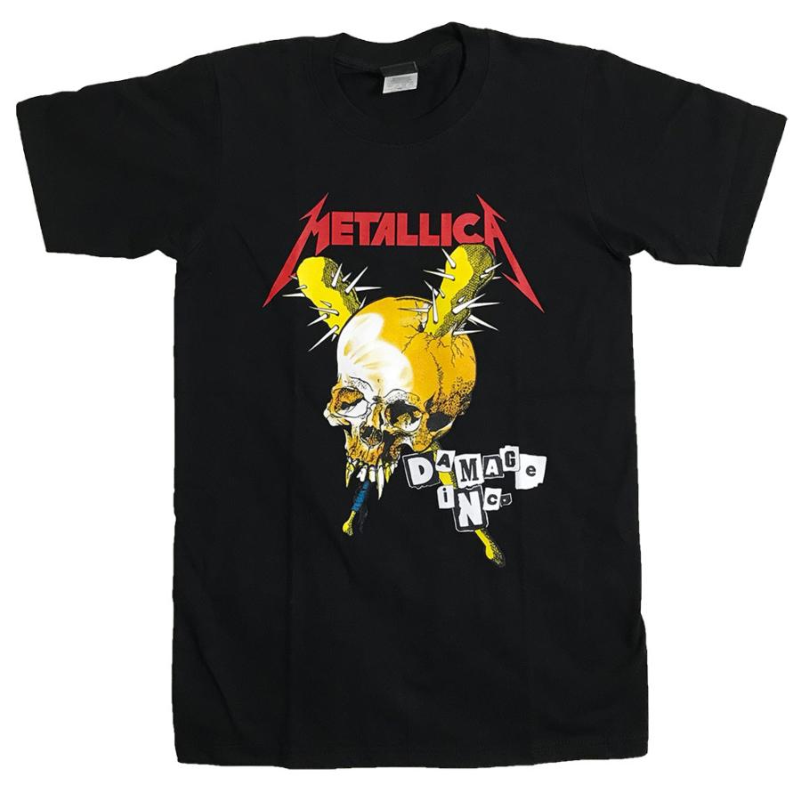 Metallica Tシャツ メタリカ ロックtシャツ バンドtシャツ ROCK