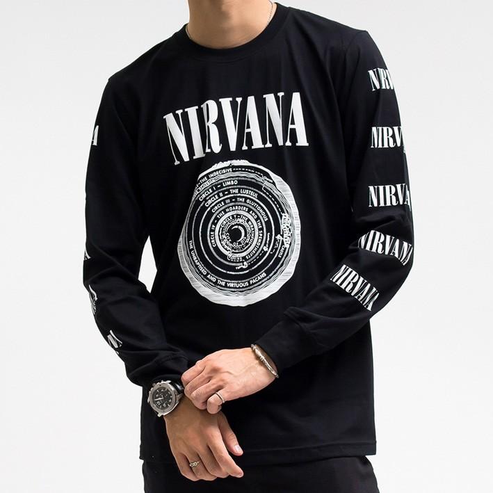 ニルヴァーナ Tシャツ nirvana tシャツ 長袖 ニルバーナ ロンt ニルヴァーナ Tシャツ nirvana tシャツ 長袖 ニルバーナ ロンt