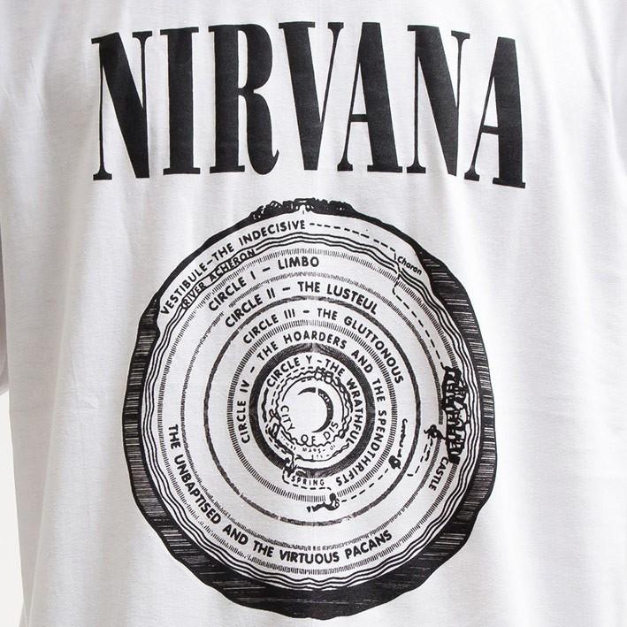 ニルバーナ Tシャツ nirvana tシャツ 長袖 ニルヴァーナ ロンt ロングtシャツ バンドtシャツ ロックtシャツ ユニセックス ロング丈