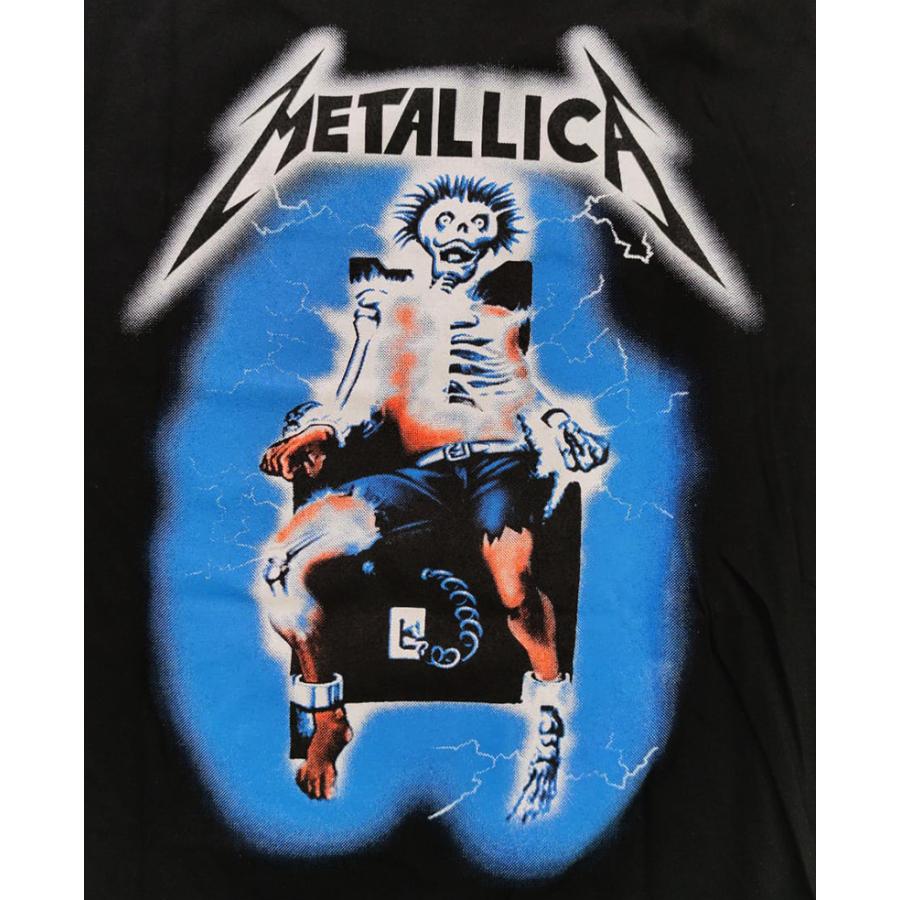 メタリカ  Tシャツ 長袖 ロンT metallica Tシャツ ロングスリーブ ヘビメタTシャツ バンドTシャツ ロックTシャツ スカル Metal Up Your Ass Kill 'Em All｜golden-t｜04