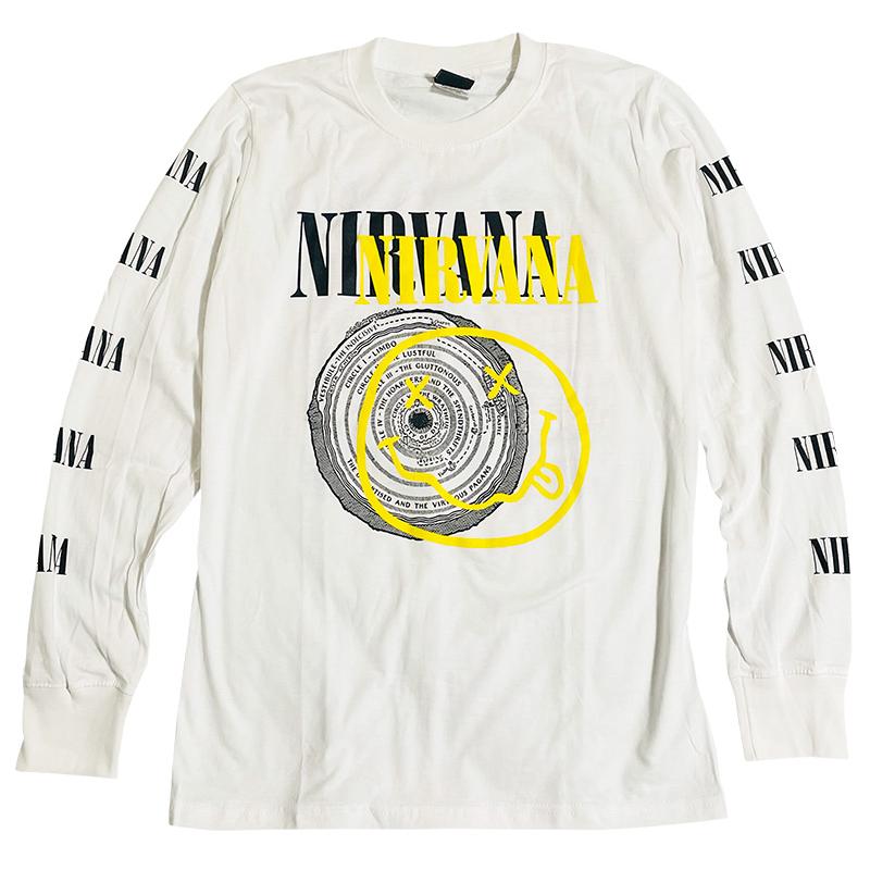 ニルバーナ Tシャツ ニルヴァーナ 長袖 ロンT nirvana tシャツ ニルバーナ Tシャツ ニルヴァーナ 長袖 ロンT nirvana tシャツ