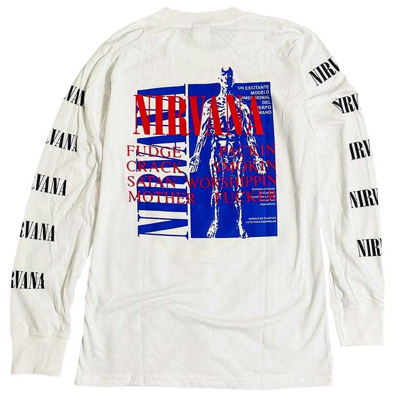 ニルバーナ Tシャツ ニルヴァーナ 長袖 ロンT nirvana tシャツ ニルバーナ Tシャツ ニルヴァーナ 長袖 ロンT nirvana tシャツ