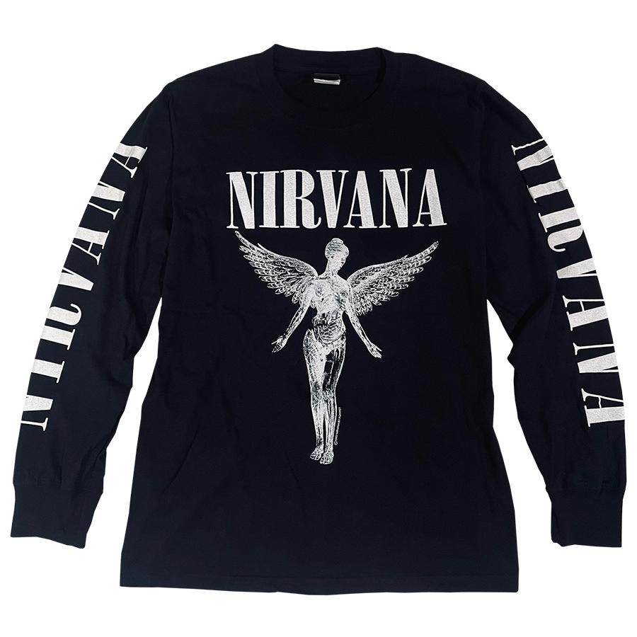 ニルバーナ Tシャツ 長袖 nirvana ロンT ニルヴァーナ ロング ニルバーナ Tシャツ 長袖 nirvana ロンT ニルヴァーナ ロング