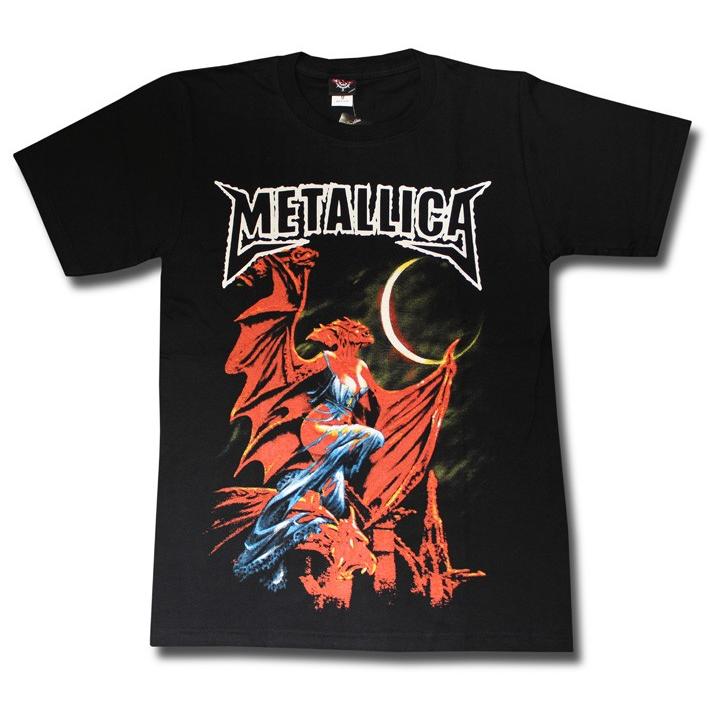 メタリカ Tシャツ Metallica ロックTシャツ バンドT バンT ロゴT