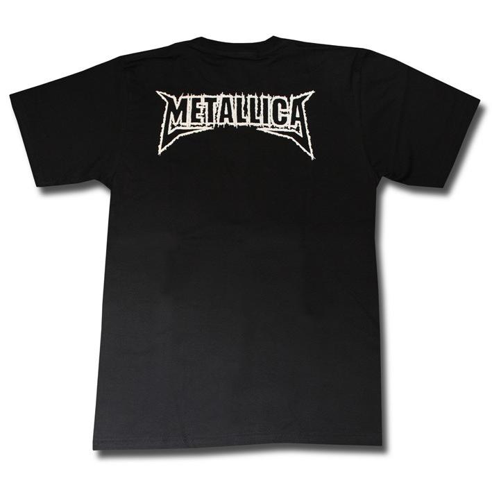 メタリカ Tシャツ Metallica ロックTシャツ バンドT バンT ロゴT ROCK