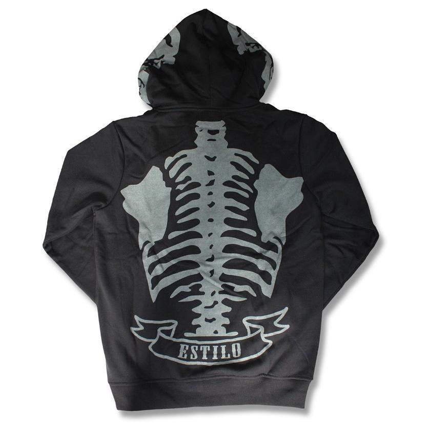 スカルパーカー ドクロ パーカ SKULL BONE PARKA ロック スカルパーカー ドクロ パーカ SKULL BONE PARKA ロック