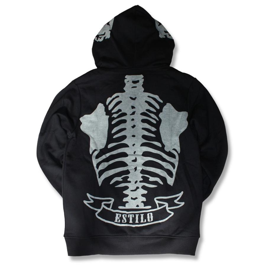 スカルパーカー ドクロ パーカ SKULL BONE PARKA ロック スカルパーカー ドクロ パーカ SKULL BONE PARKA ロック