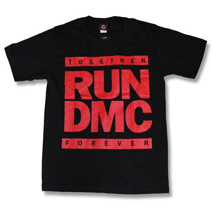 ＲＵＮ ＤＭＣ Tシャツ ランディーエムシー Run-D.M.C. TOGETHER FOREVER バンドTシャツ ロックTシャツ Rock rock band T-SHIRTS HIPHOP ヒップホップ｜golden-t