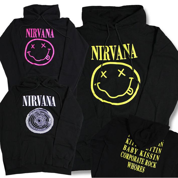 Nirvana パーカー ニルバーナ パーカー ニルヴァーナ パーカ バンドパーカー Rock ロック バンド ニコちゃん スマイル Nevermind 得トク2weeks Nirvanapakaspecial Golden Rock T Yahoo 店 通販 Yahoo ショッピング