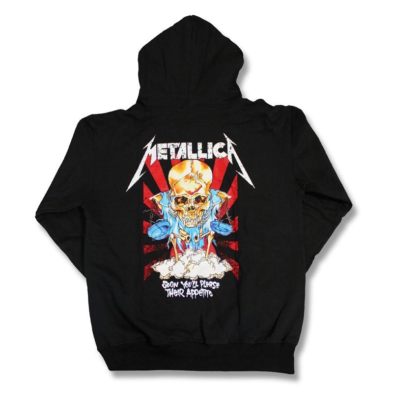 Metallica メタリカ パーカー METALLICA バンド パーカースウェット