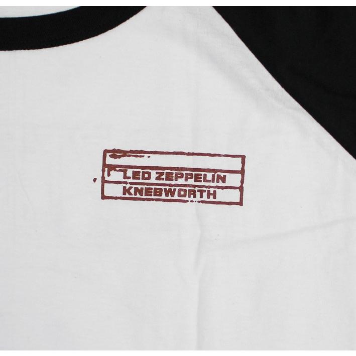 ロックTシャツ レッドツェッペリン ラグランTシャツ LED ZEPPELIN レッド・ツェッペリン ベースボールシャツ Led Zep 七分袖 7分袖 海外バンド  ヘビメタ｜golden-t｜02