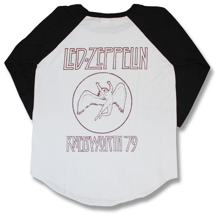 ロックTシャツ レッドツェッペリン ラグランTシャツ LED ZEPPELIN レッド・ツェッペリン ベースボールシャツ Led Zep 七分袖 7分袖 海外バンド  ヘビメタ｜golden-t｜03