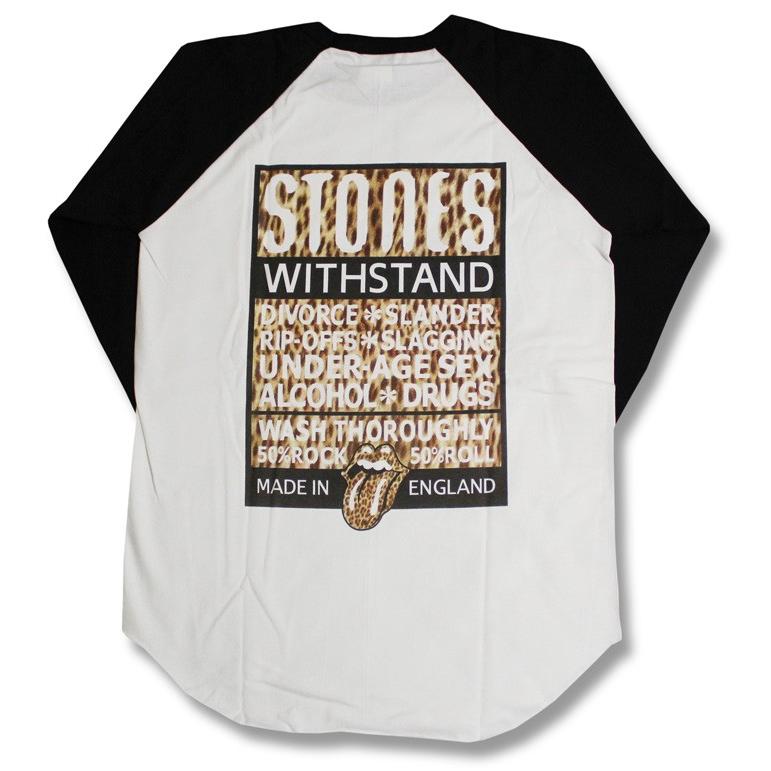 ローリングストーンズ The Rolling Stones ラグラン tシャツ ローリングストーンズ The Rolling Stones ラグラン tシャツ