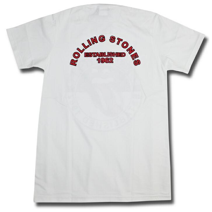 The Rolling Stones ローリングストーンズ　Tシャツ　白　L The Rolling Stones ローリングストーンズ Tシャツ 白 L - メルカリ