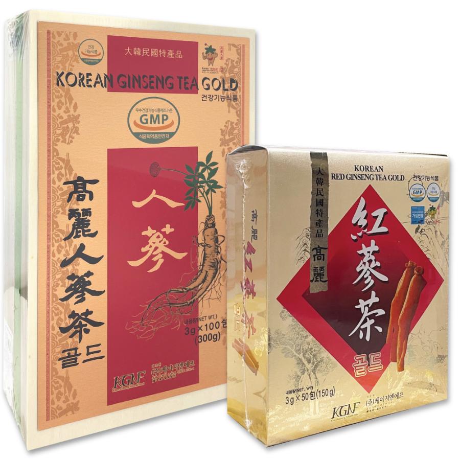 高麗人参茶(3g*100包) 1箱/ 高麗紅参茶(3g*50包) 1箱 計2箱 高麗人参茶(3g*100包) 1箱/ 高麗紅参茶(3g*50包) 1箱 計2箱