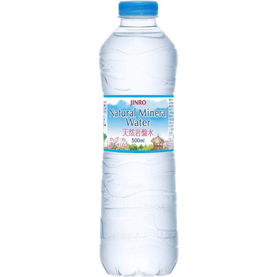JINRO（眞露） 数量選択可 天然岩盤水 ミネラルウォーター 500ml
