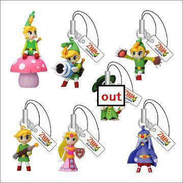 ゼルダの伝説　ふしぎのぼうし　フィギュアマスコット カプセル タカラトミー ゼルダの伝説 ふしぎのぼうし フィギュア