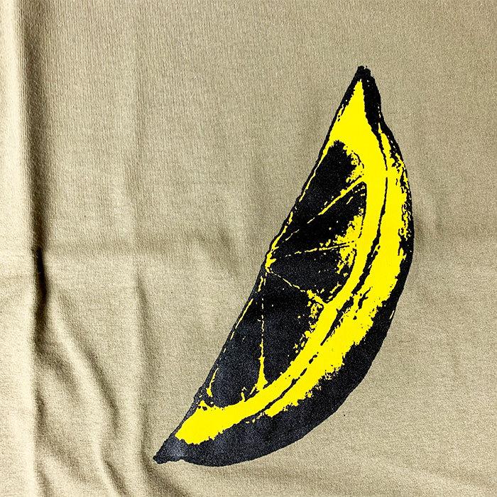 KIZM キズム SISTER LEMON T-SHIRTS シスター レモン カットレモン ウォーホール プリント Ｔシャツ ブラック カーキ 限定 メンズ レディース｜goldentijuana｜06