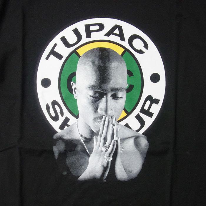 CROSS COLOURS クロスカラーズ TUPAC CIRCLE T-SHIRTS 2パック サークル Ｔシャツ TEE 半袖 メンズ レディース ブラック ホワイト 2カラー｜goldentijuana｜04