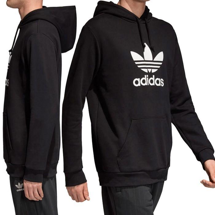 40%OFF ADIDAS ORIGINALS アディダス オリジナルス DT7964 DT7963 TREFOIL HOODIE トレフォイル フーディー スウェット パーカー メンズ レディース 2カラー｜goldentijuana｜06