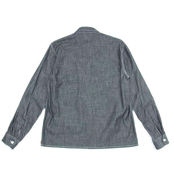 HIDE & SEEK ハイドアンドシーク SALE セール BLACK CHAMBRAY WORK 