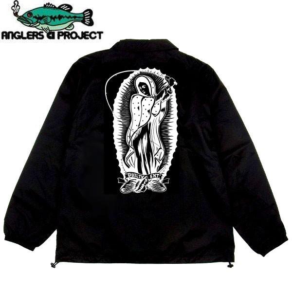 Rakuten Guilty Entertainment Anglers Project アングラーズ プロジェクト Guadalupe Coach Jkt 2 グアダルーペ マリア ナイロン コーチ ブラック メーカー包装済 Zoetalentsolutions Com