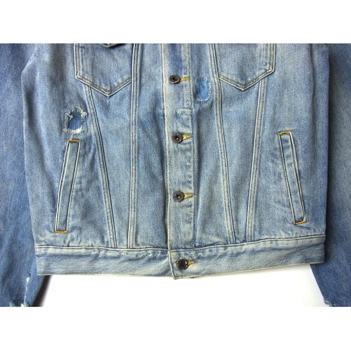 安い Scotch Soda スコッチ アンド ソーダ Damaged Denim Jacket ダメージ デニム ジャケット ジージャン ブルー メンズ 送料無料 公式 Karmagazine Net