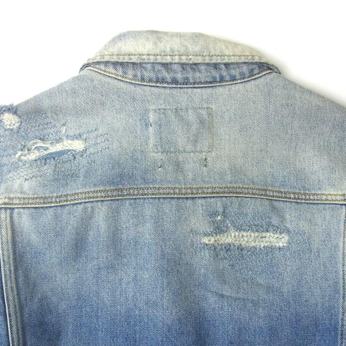 安い Scotch Soda スコッチ アンド ソーダ Damaged Denim Jacket ダメージ デニム ジャケット ジージャン ブルー メンズ 送料無料 公式 Karmagazine Net