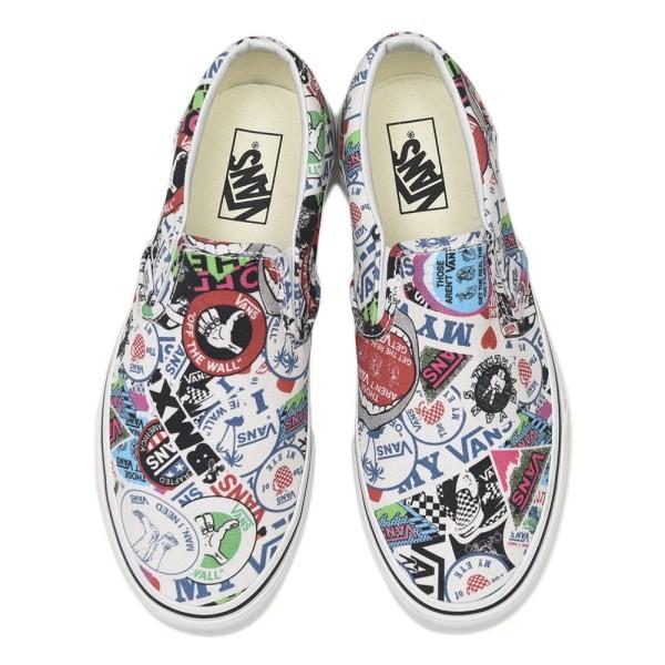 vans slip on sticker mashup