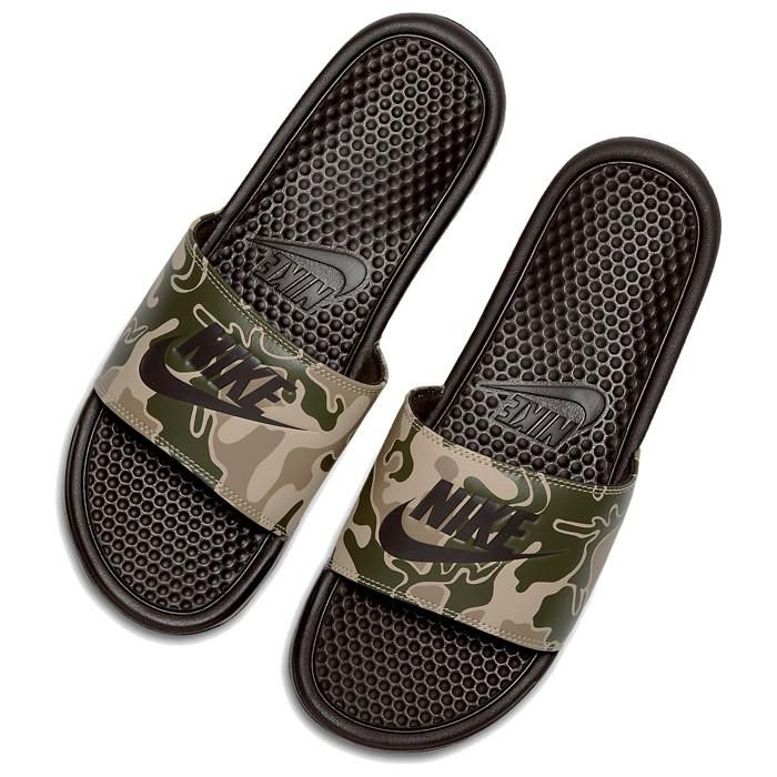 Off セール Nike ナイキ Benassi Jdi Print ベナッシ Just Do It プリント スライド サンダル シャワー カモ 迷彩 メンズ レディース 2カラー Golden Tijuana 通販 Yahoo ショッピング