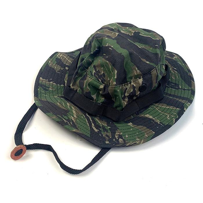 MILITARY ミリタリー TIGER STRIPE JUNGLE HAT タイガー ストライプ ジャングルハット メンズ レディース