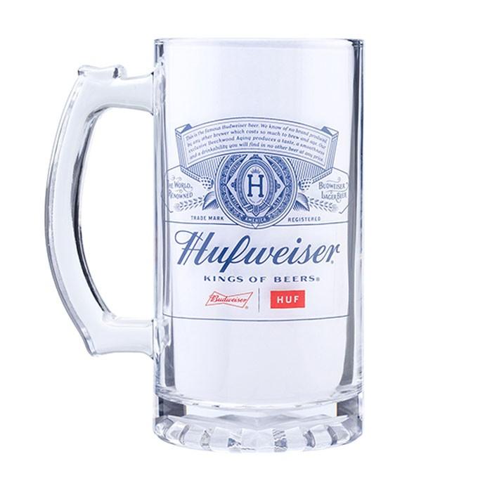 Huf X Budweiser ハフ バドワイザー Beer Mug ビアー マグ ビール グラス ジョッキ メンズ レディース クリア Acho18 コラボレート Golden Tijuana 通販 Yahoo ショッピング