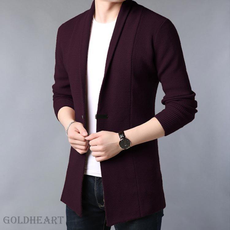 お気に入り 全6色 6サイズ カーディガン メンズ 春服 春物 羽織り 長袖 ロングカーディガン ショールカラー ニットカーディガン ショールカラーカーディガン カーディガン サイズ S Baskincoffee Vicom Corp Com