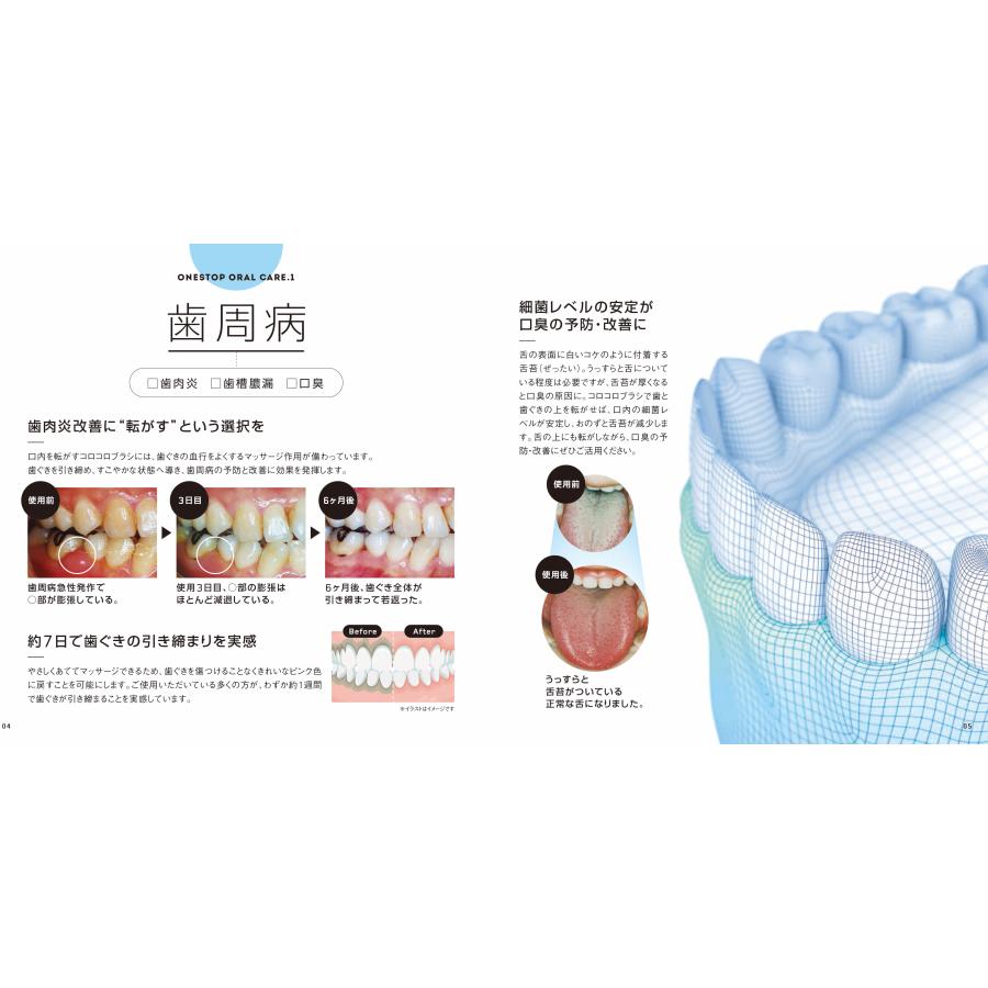 colocolobrush コロコロブラシ ローラー歯ブラシ(3本セット)歯科医がうなる歯ブラシ 360度ローラーヘッド 回転型歯ブラシ 色指定不可 |  | 10